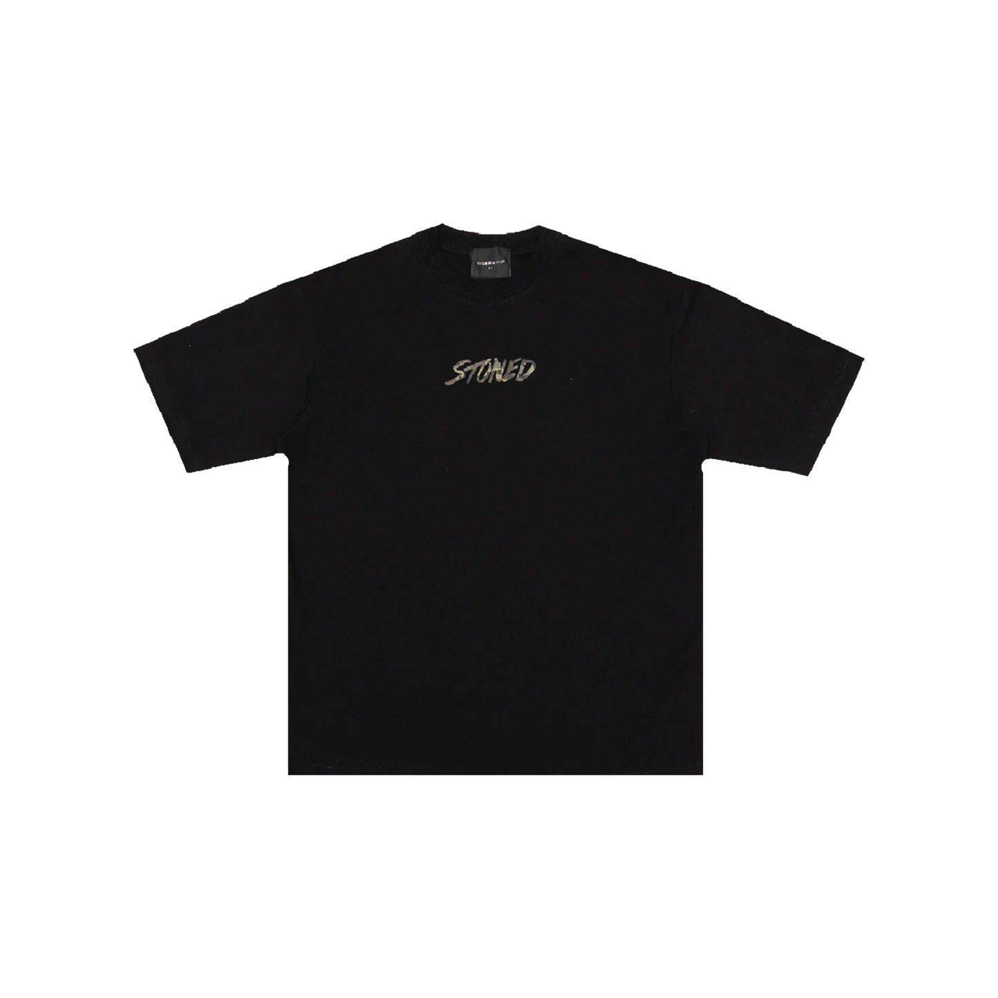 Stoned & Co ® Blessed25 : Hexagon Camo Tee Black (SS25)