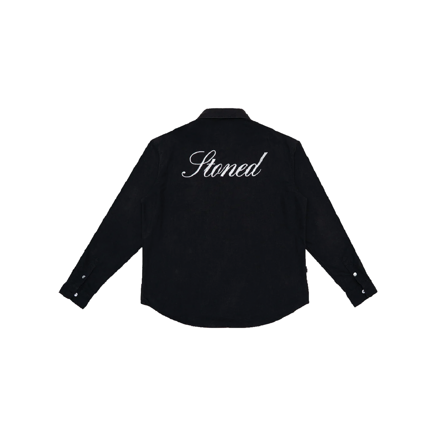 Stoned & Co ® Blessed25 : Long Sleeve Shirt Black (SS25)