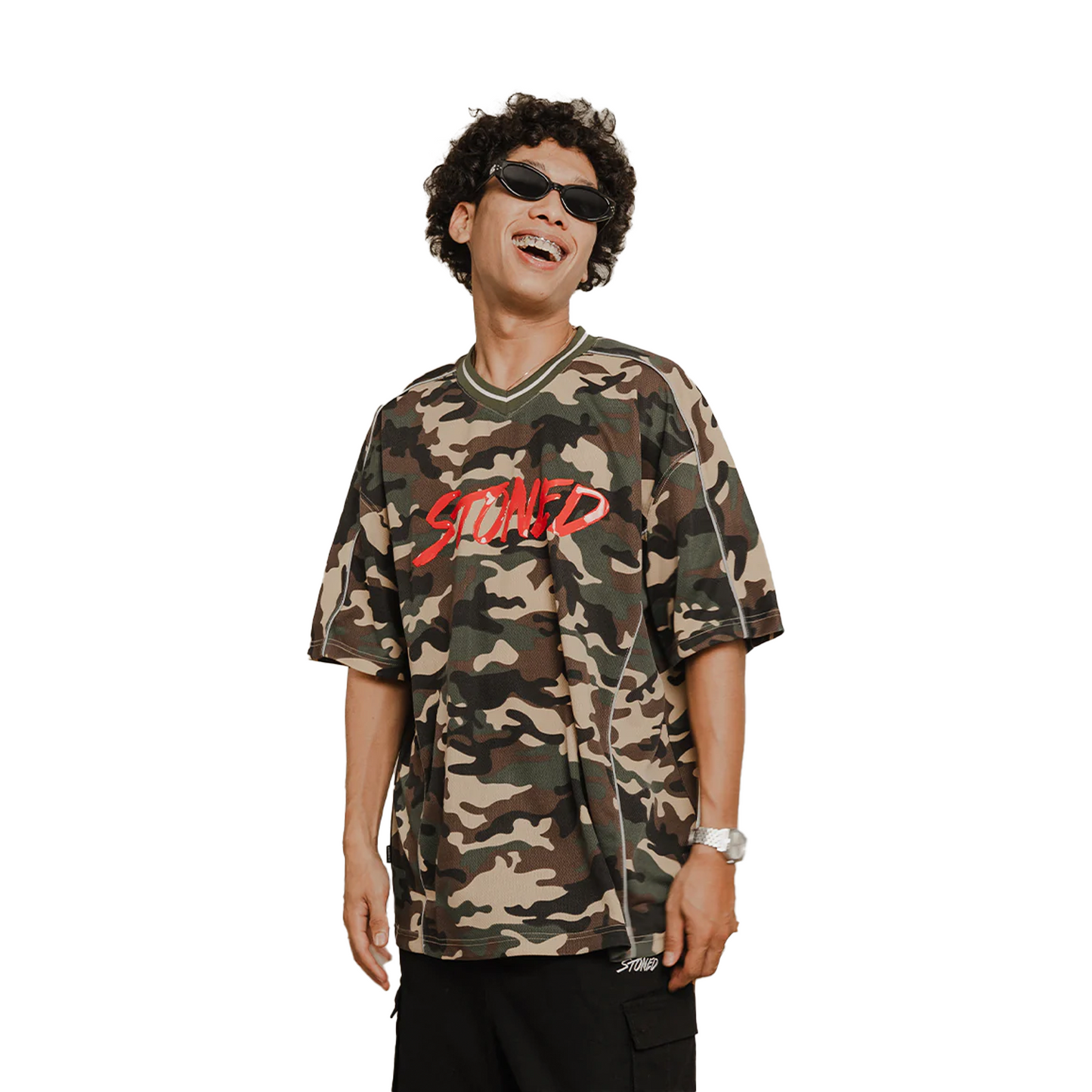Stoned & Co ® Blessed25 : Military Jersey (SS25)