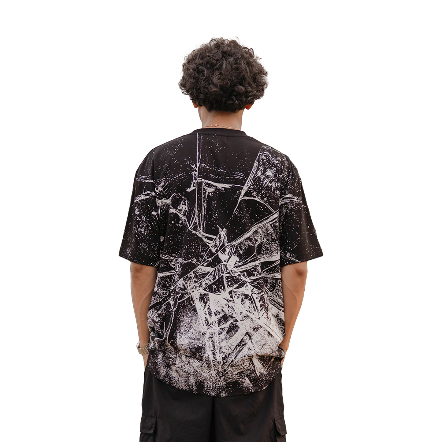 Stoned & Co ® Blessed25 : Shattered Tee Black (SS25)