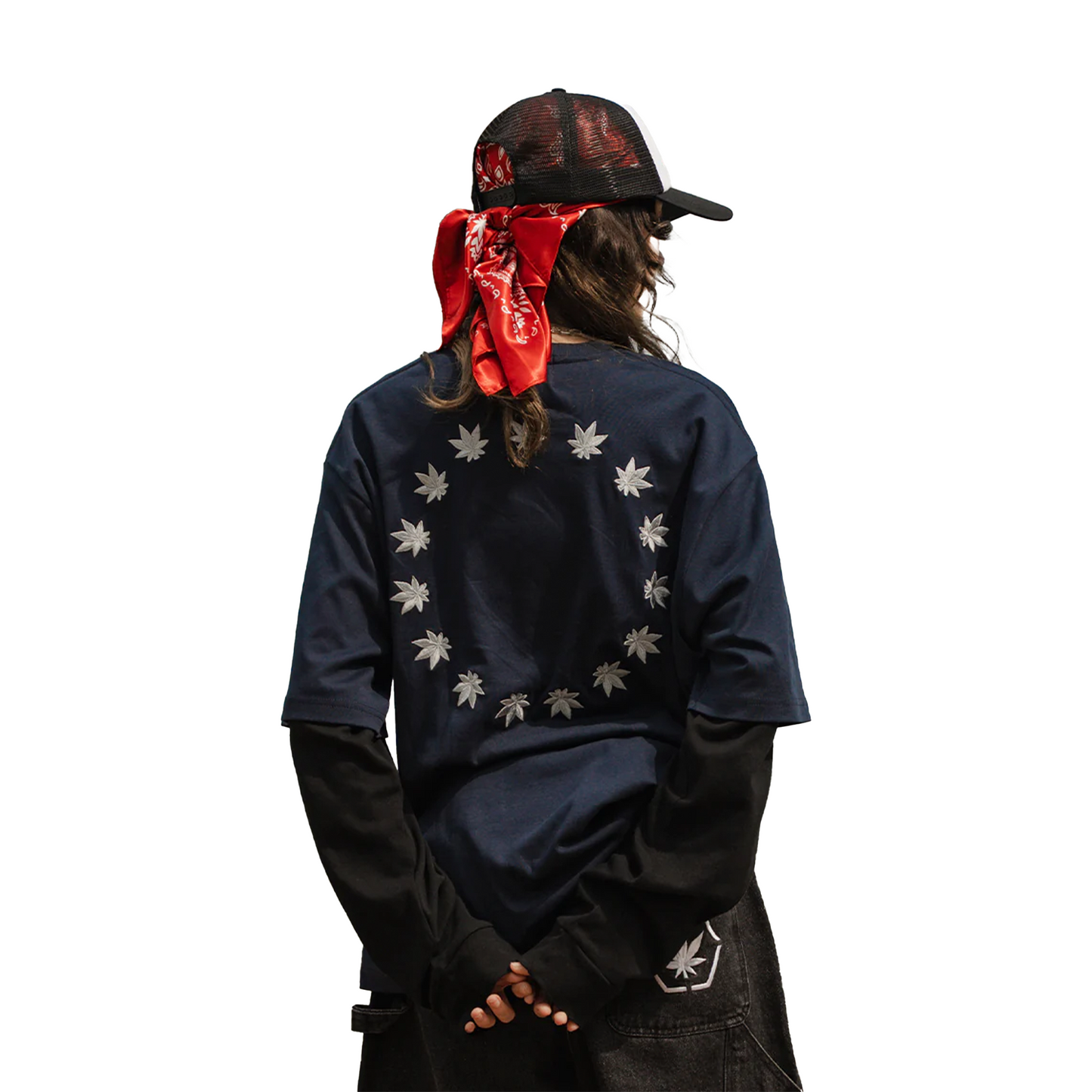 Stoned & Co ® Blessed25 : UIP Nexus Tee Navy (SS25)