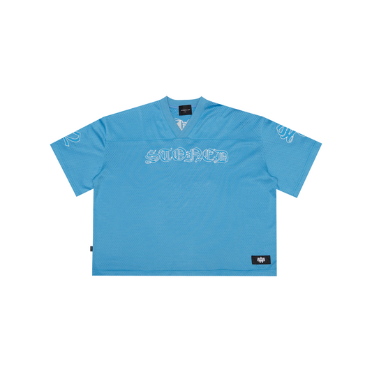 Stoned & Co ® WBB25 : Icon Mesh Jersey Blue (SS25)