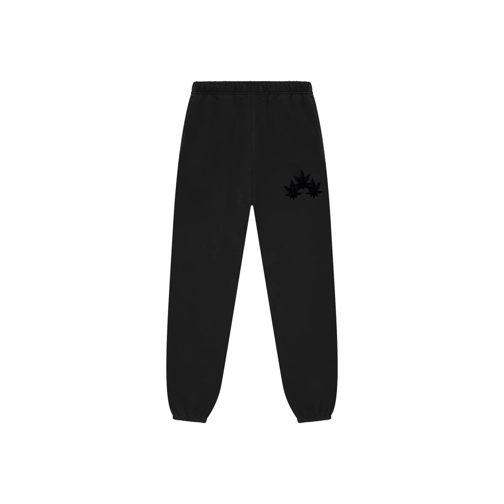 Stoned & Co ® WBB25 : Triple Maple Sweatpants Black (SS25)