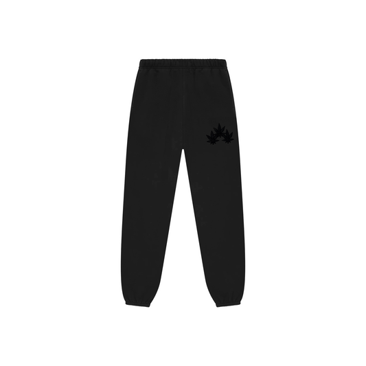 Stoned & Co ® WBB25 : Triple Maple Sweatpants Black (SS25)