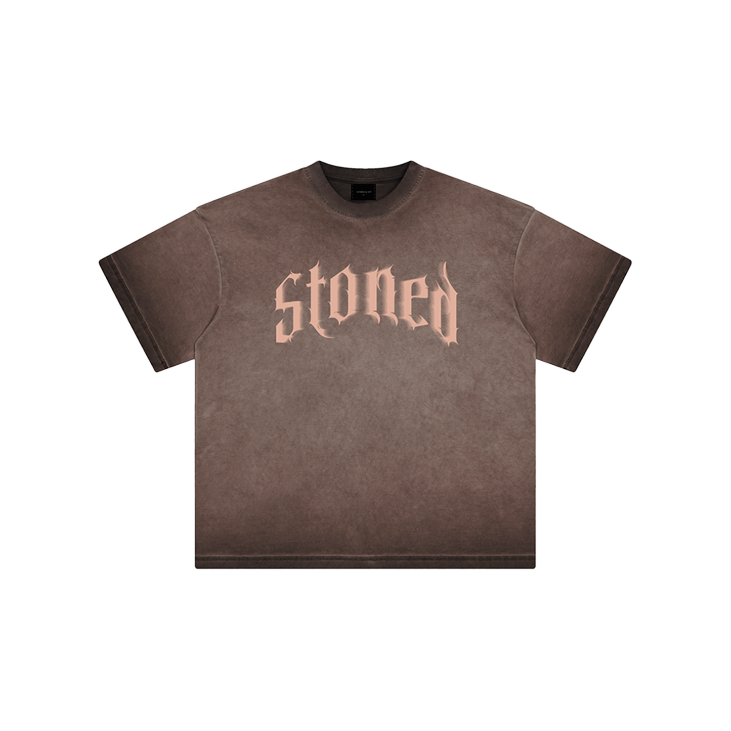 Stoned & Co ® Stoned Euphoria : Washed Tee Brown (SS24)