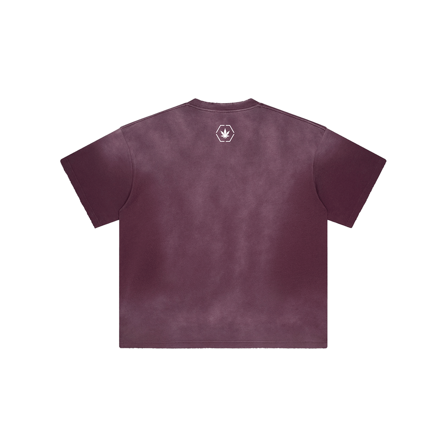 Stoned & Co ® Stoned Euphoria : Washed Tee Maroon (SS24)