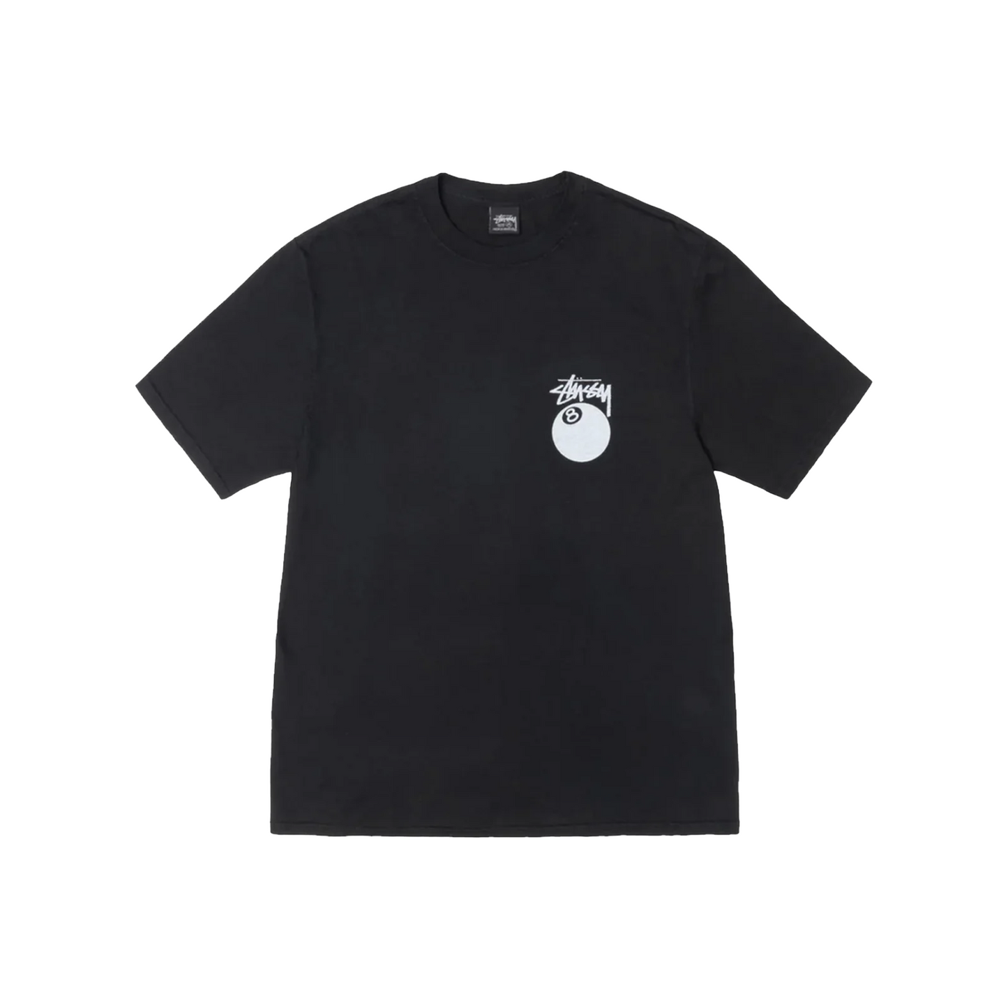 Stussy 8 Ball Pigment Dyed Tee Black (SS24)