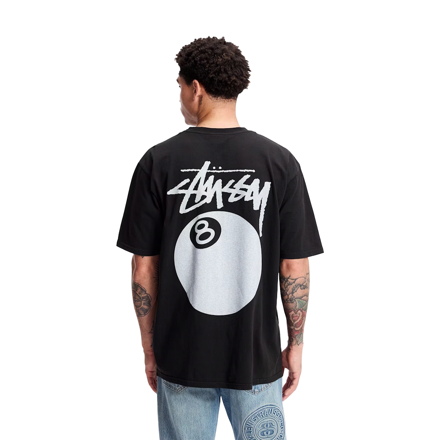 Stussy 8 Ball Pigment Dyed Tee Black (SS24)