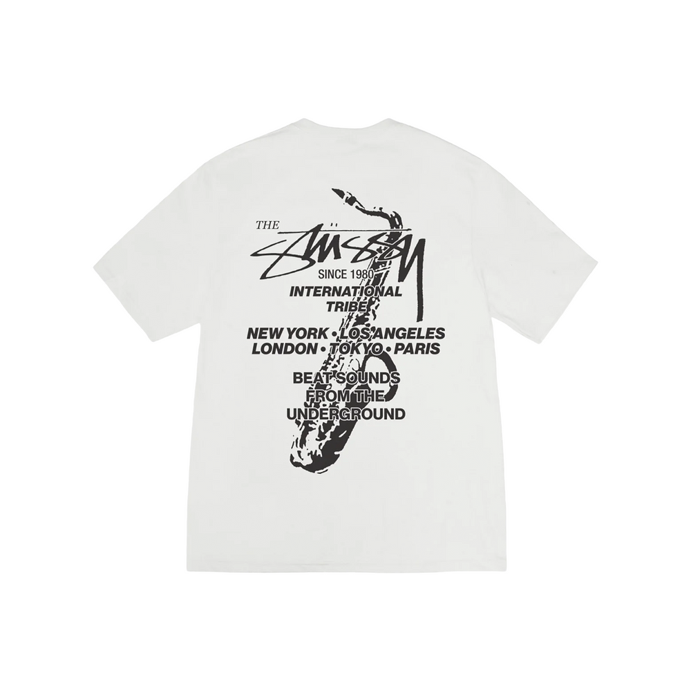 Stüssy Beat Sounds Pigment Dyed Tee Natural (FW24)