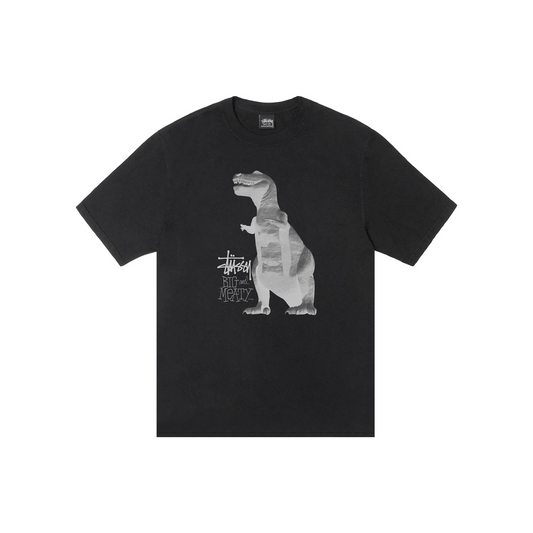 Stüssy Big & Meaty Pigment Dyed Tee Black (SS25)