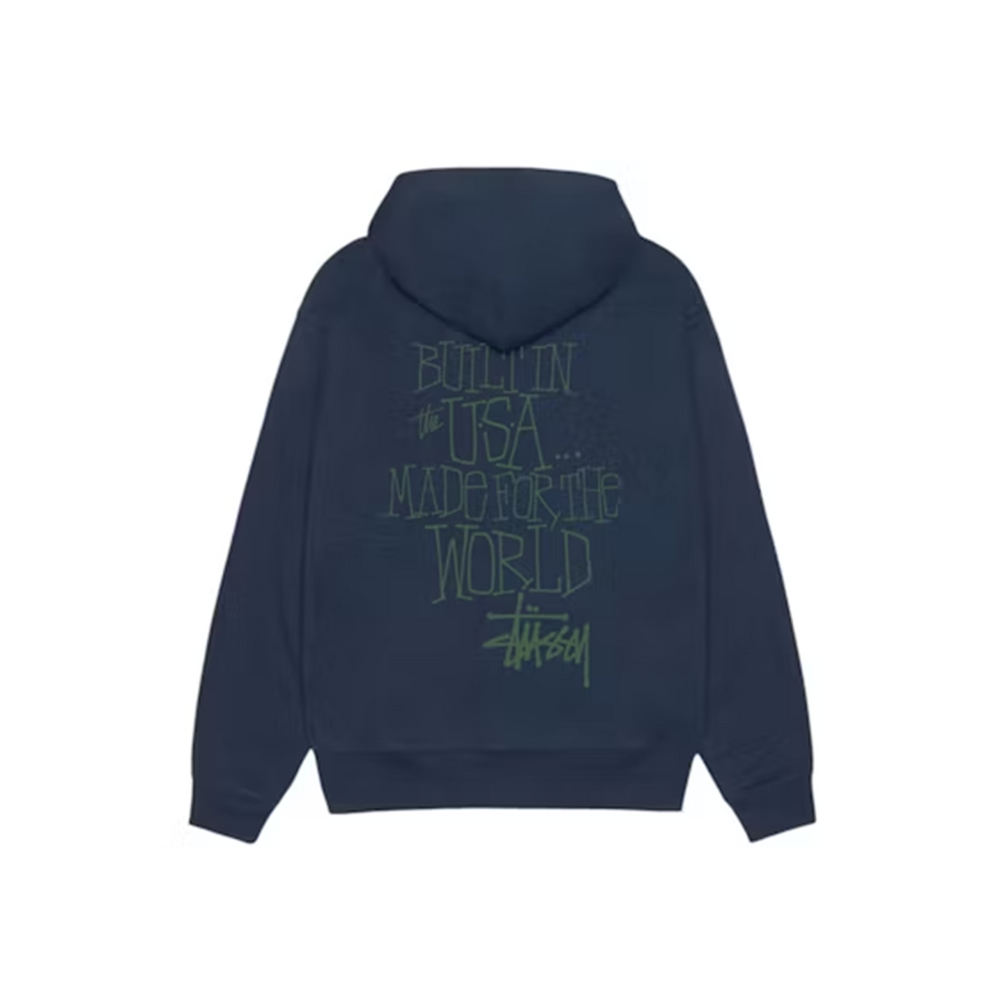 Stussy Built In USA Hoodie Navy (FW24)