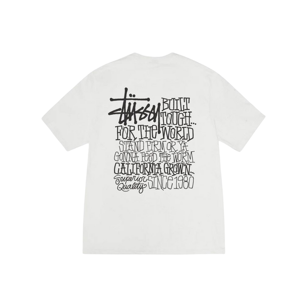 Stüssy California Grown Pigment Dyed Tee White (SS24)