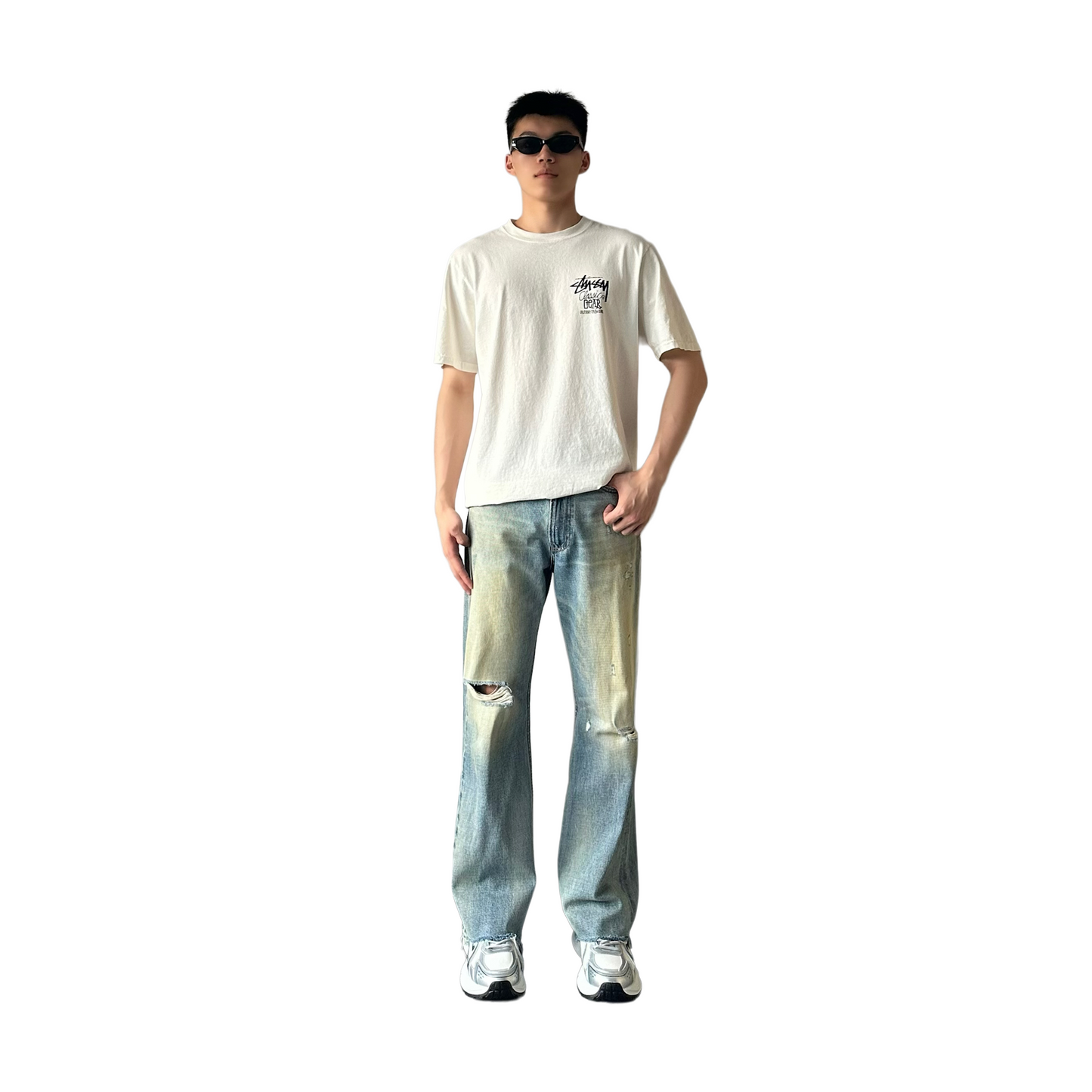 Stüssy Classic Gear Pigment Dyed Tee Natural (SS25)