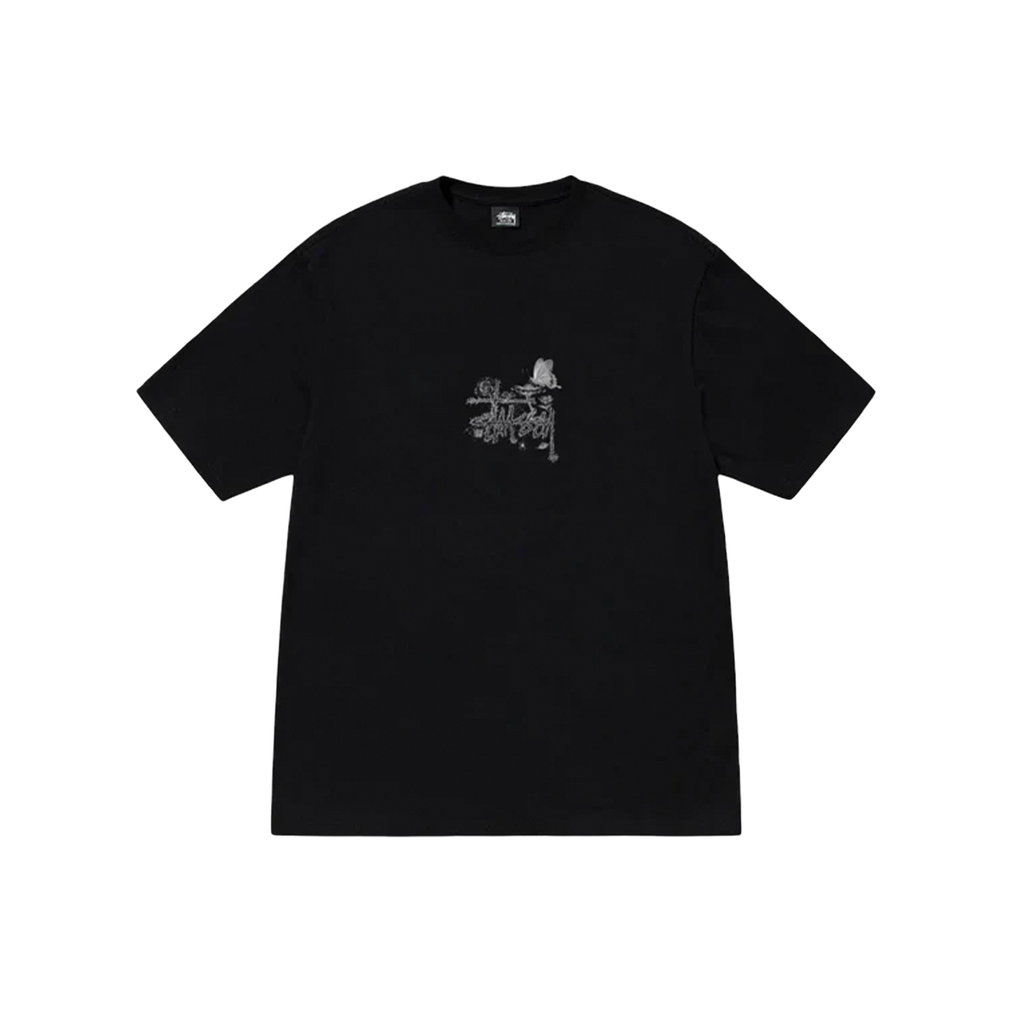 Stüssy In Bloom Tee Black (SS25)
