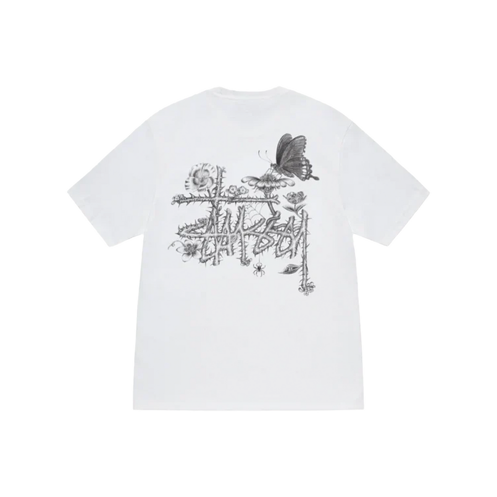 Stüssy In Bloom Tee White (SS25)