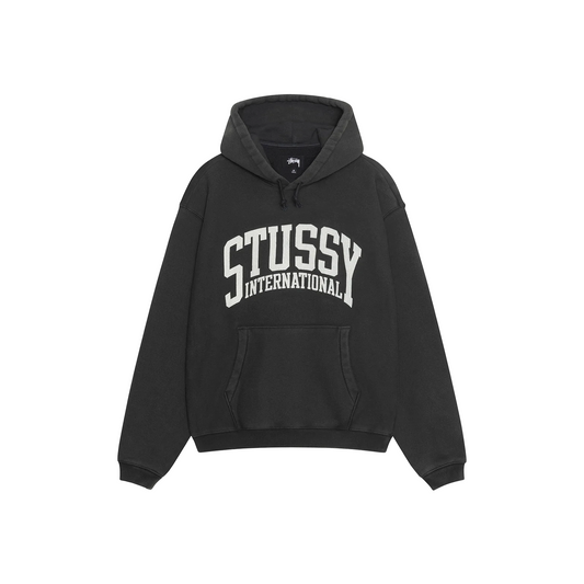 Stüssy International Relaxed Hoodie Washed Black (FW23)