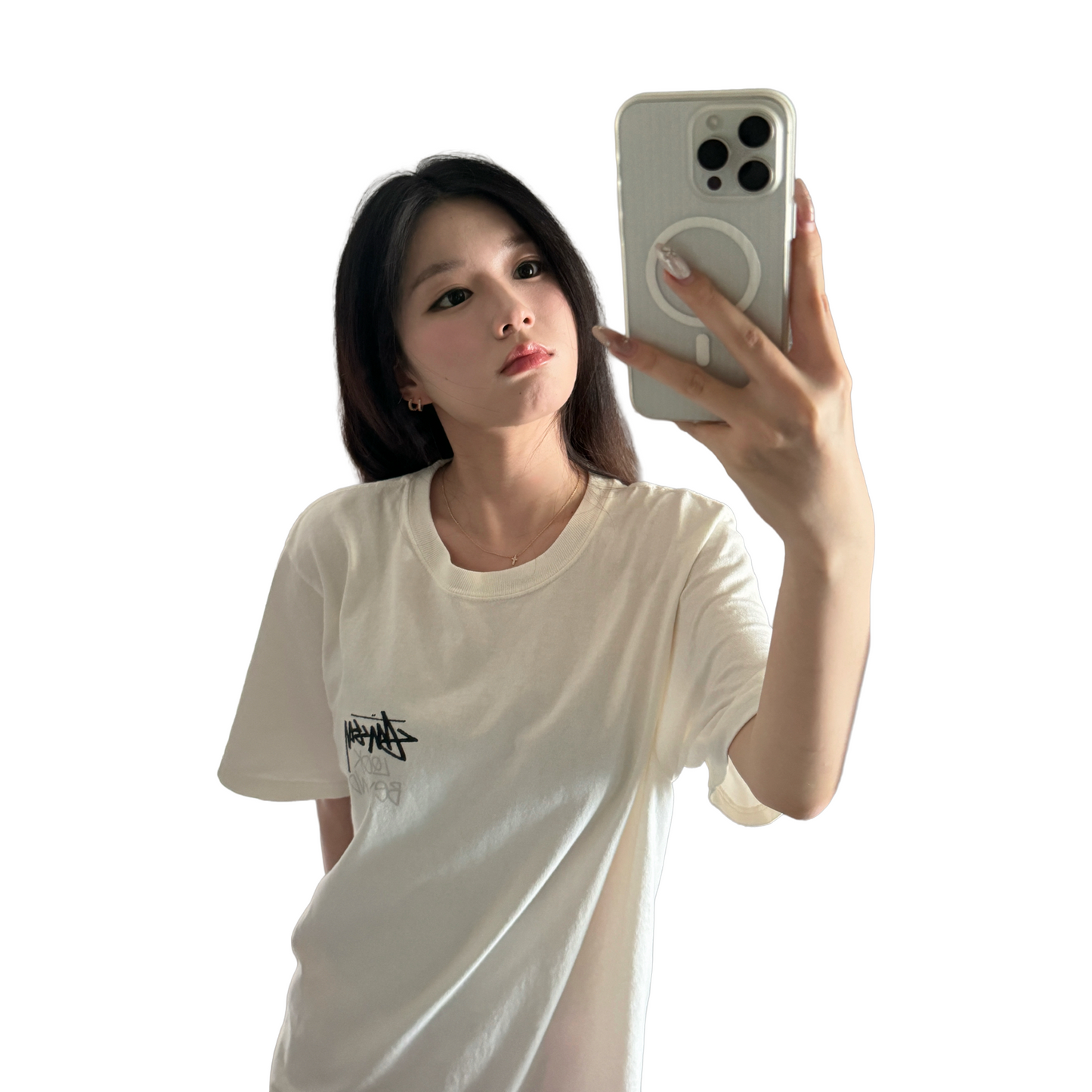 Stüssy Look Beyond Pigment Dyed Tee Natural (SS25)
