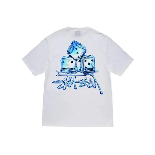 Stüssy Melted Tee White (SS23)