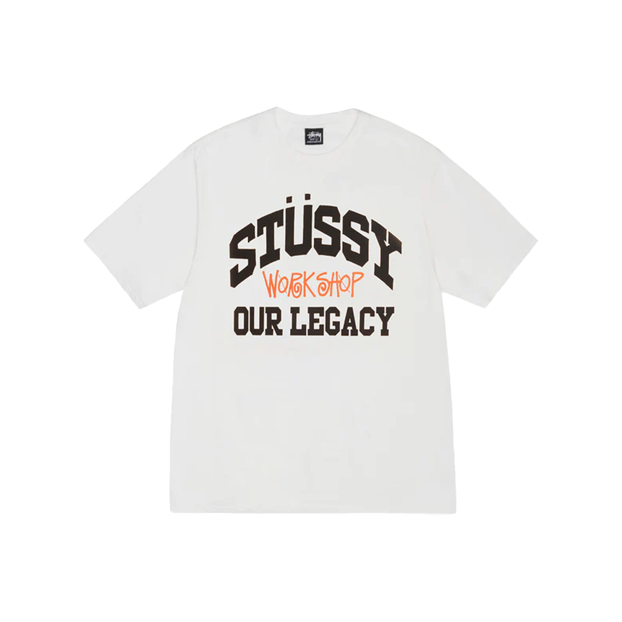 Stüssy Our Legacy Collegiate Pigment Dyed Tee Natural (SS24 Stüssy Our Legacy Collegiate Pigment Dyed Tee Natural (SS24