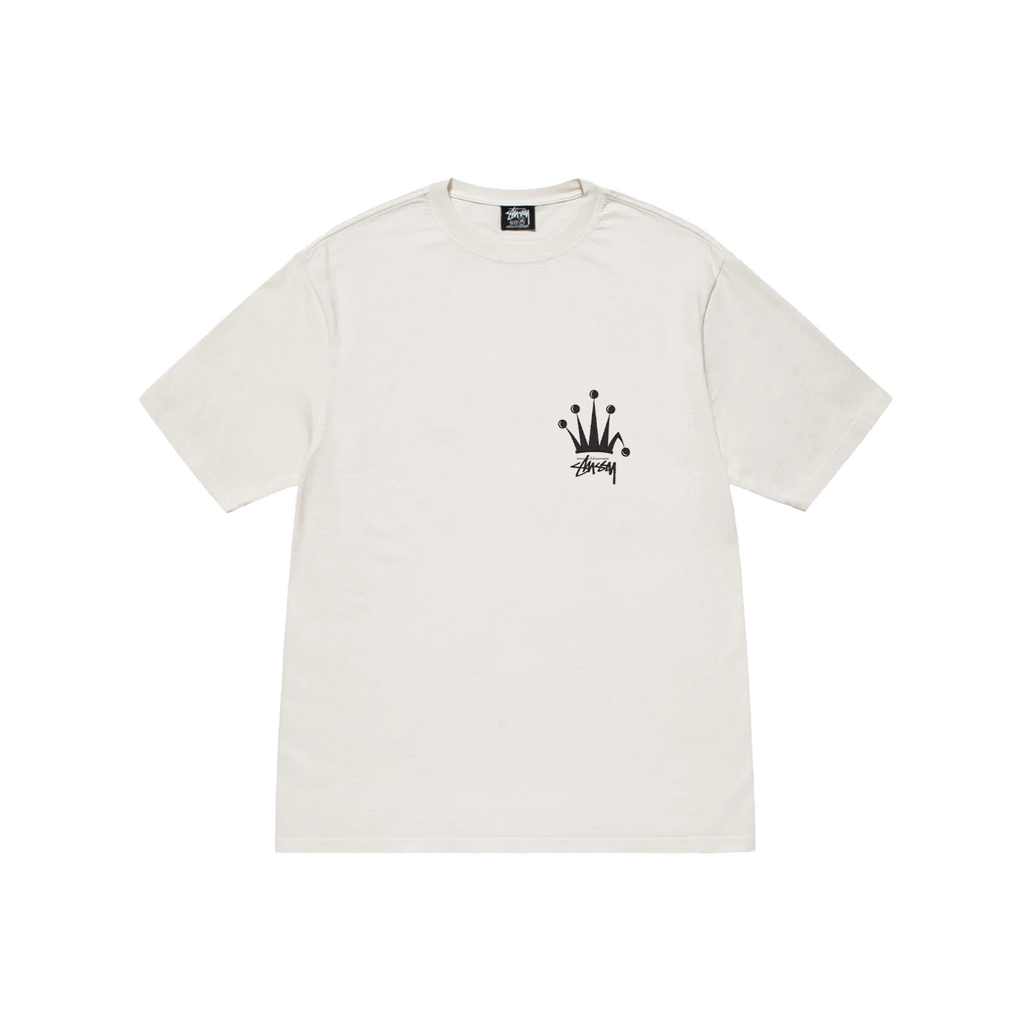 Stussy Regal Crown Tee Pigment Dyed Natural