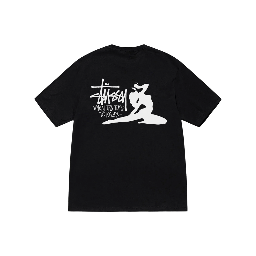 Stüssy Relax Tee Black (FW24)