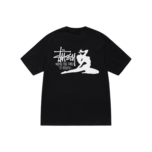 Stüssy Relax Tee Black (FW24)
