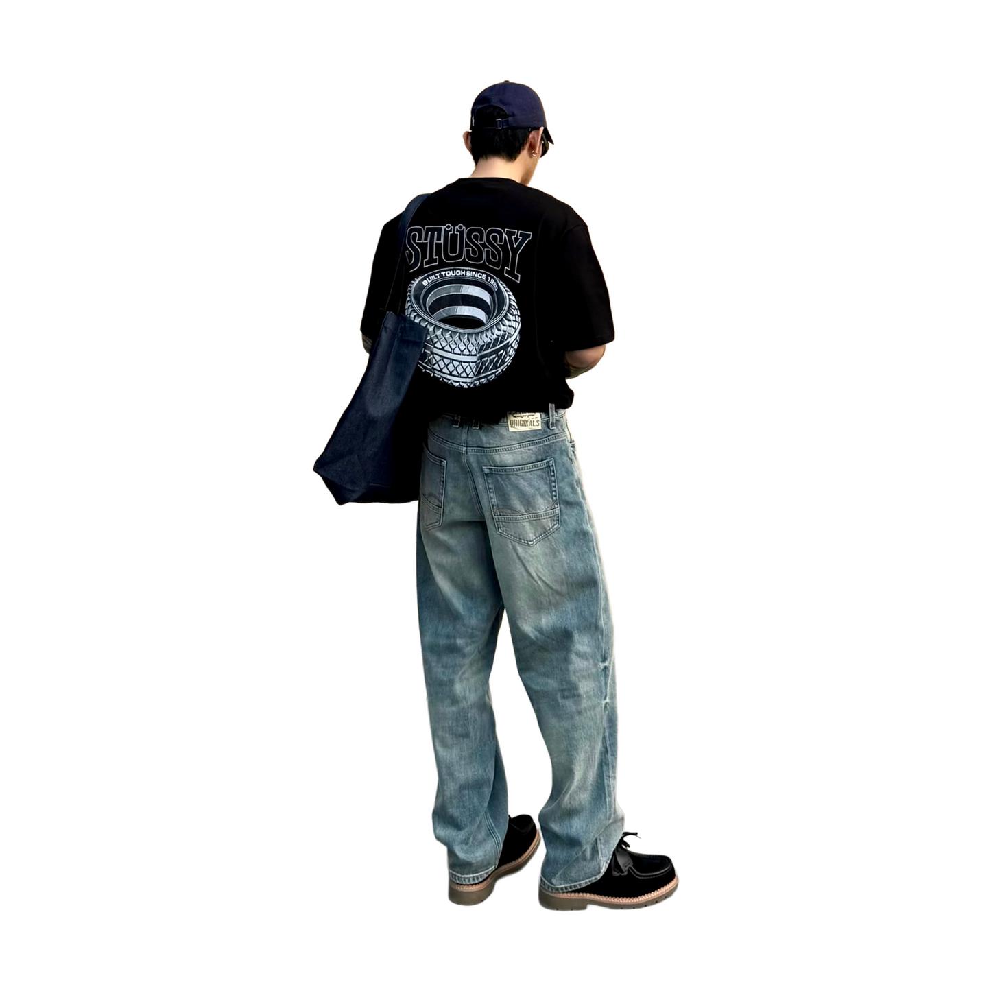 Stüssy Tough Tread Tee Black (SS25)