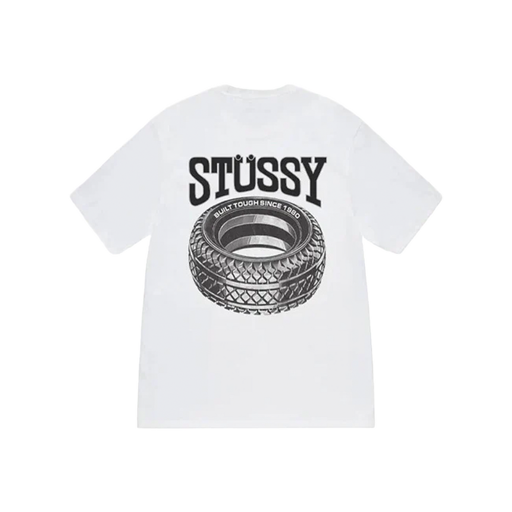 Stüssy Tough Tread Tee White (SS25)