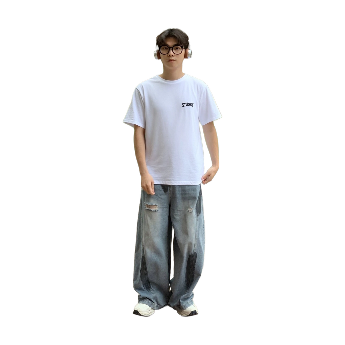 Stüssy Tough Tread Tee White (SS25)