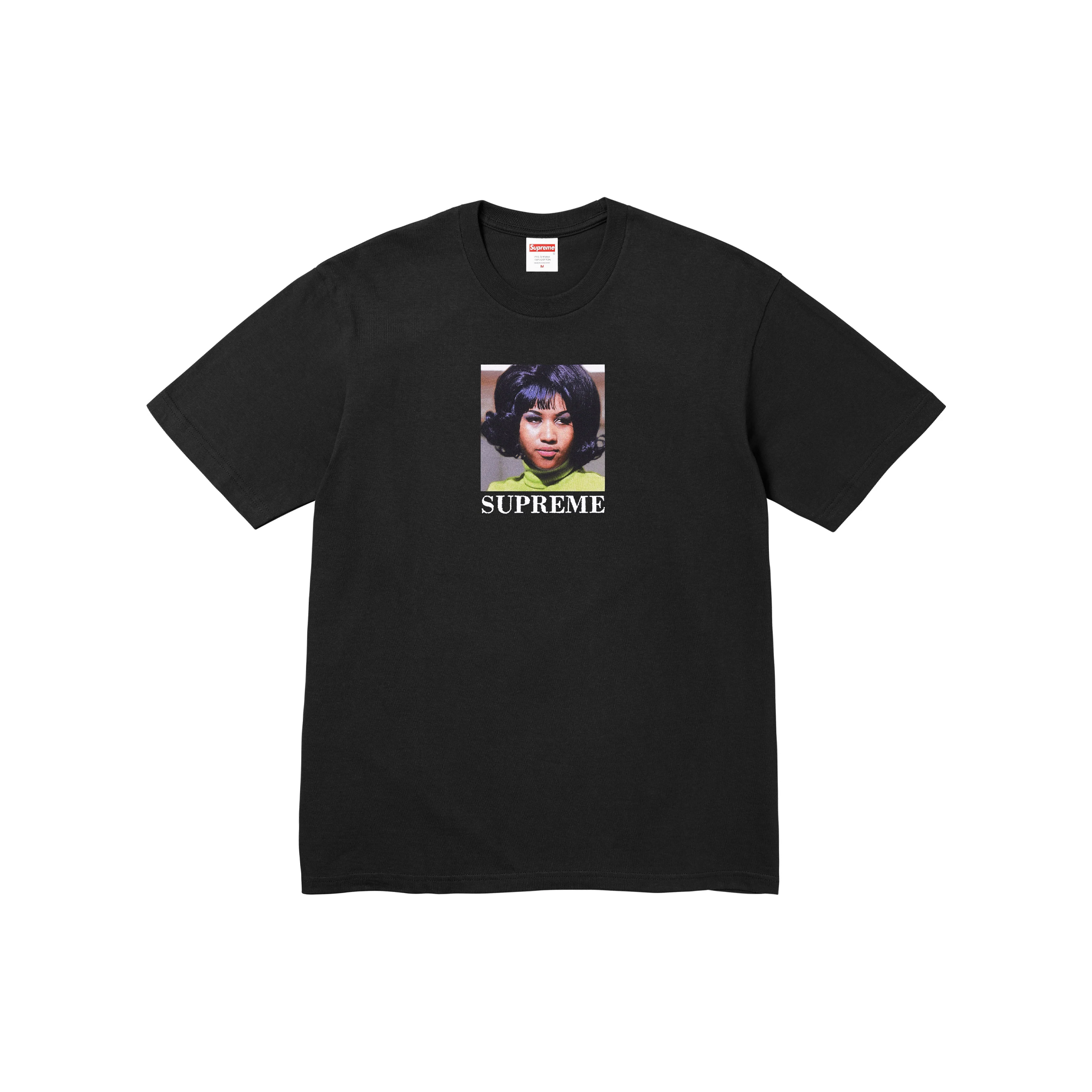 Supreme Aretha Tee Black (SS26) – STEALPLUG KL