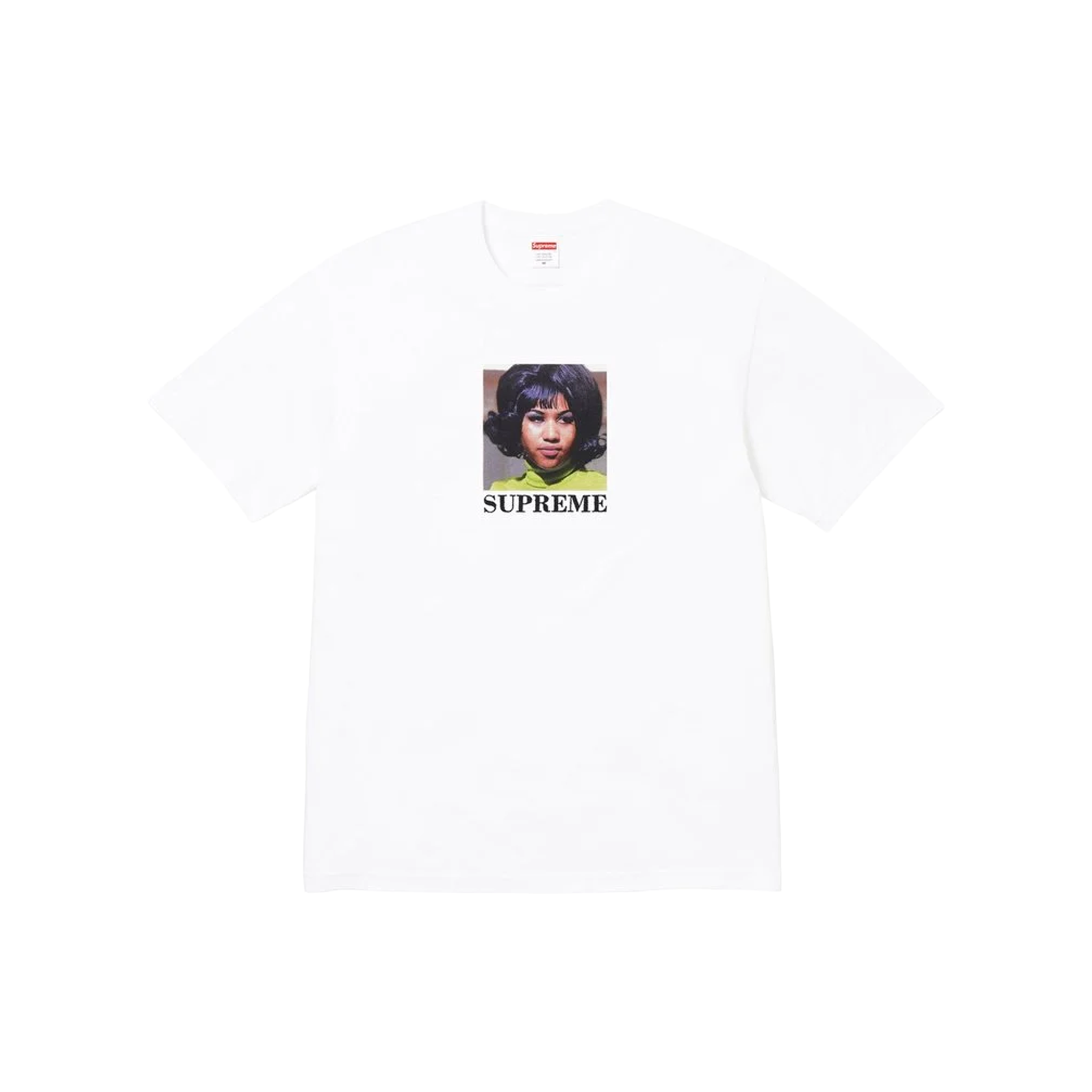 Supreme Aretha Tee White (SS26) – STEALPLUG KL