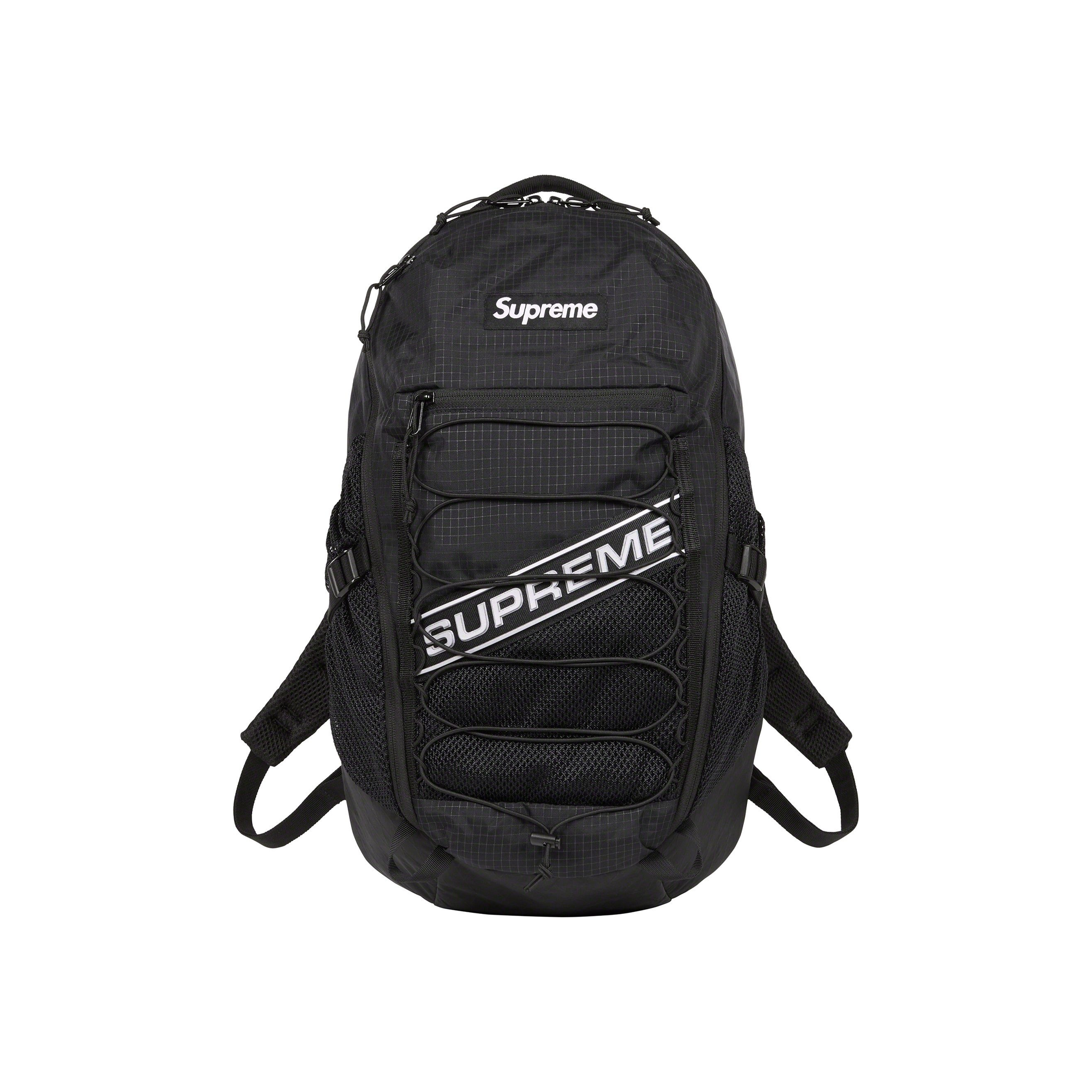 Supreme Backpack Black (FW23) – STEALPLUG KL
