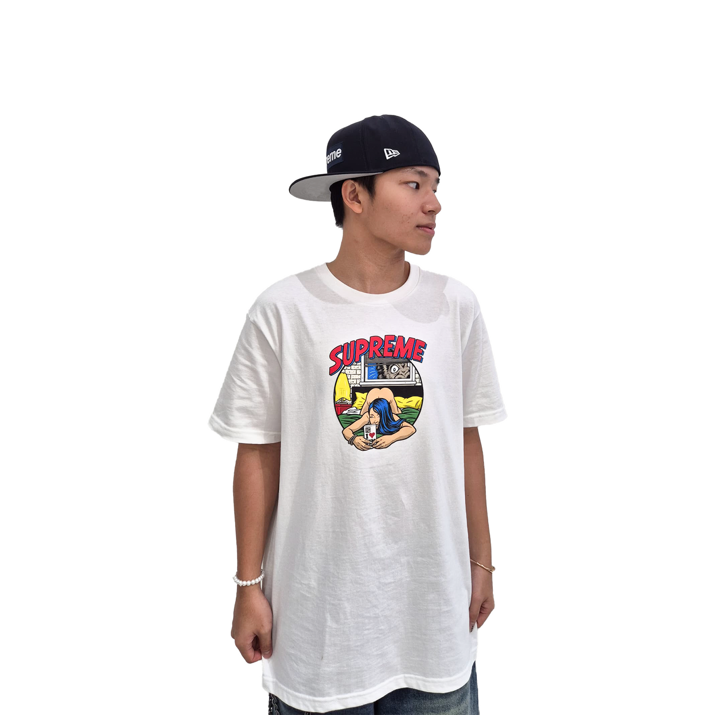 Supreme Bedroom Tee White (SS25)