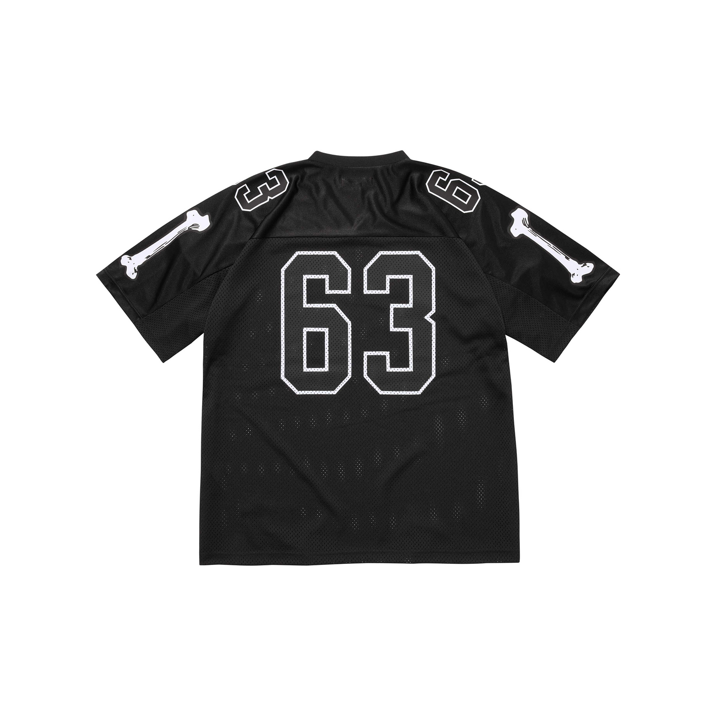 Supreme Bones Football Jersey Black (FW25)