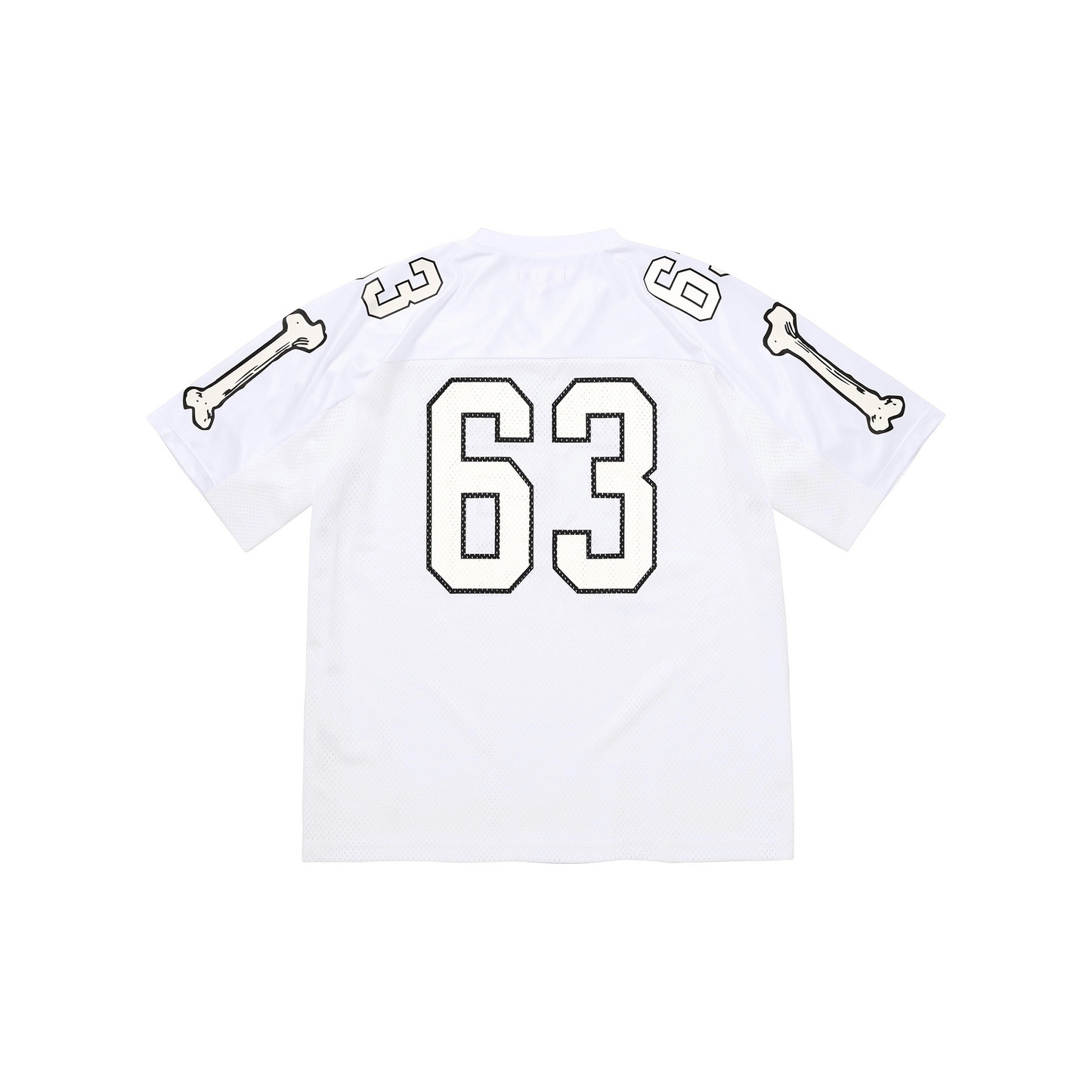Supreme Bones Football Jersey White (FW25)