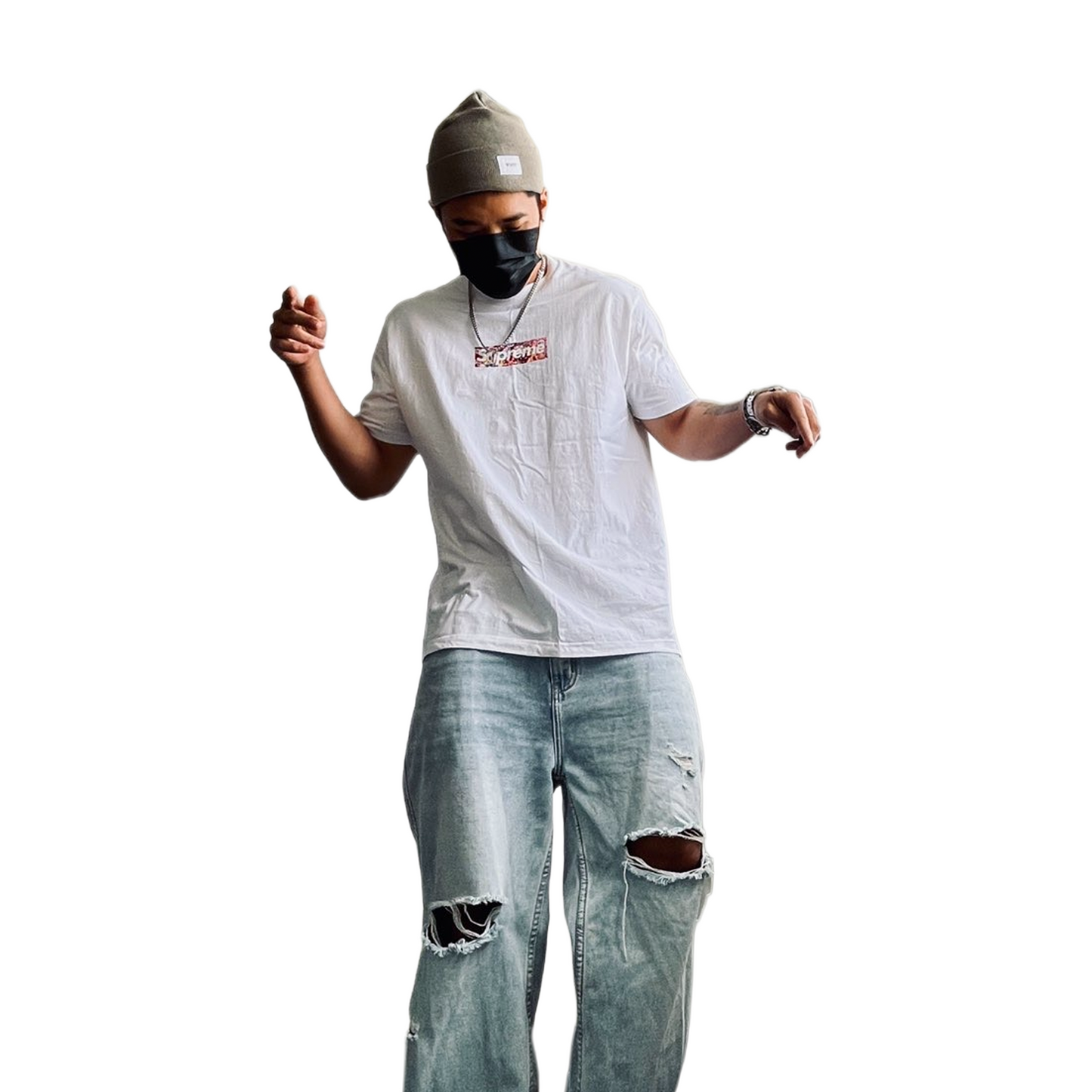 Supreme COVID-19 Relief Box Logo Tee White (SS20)