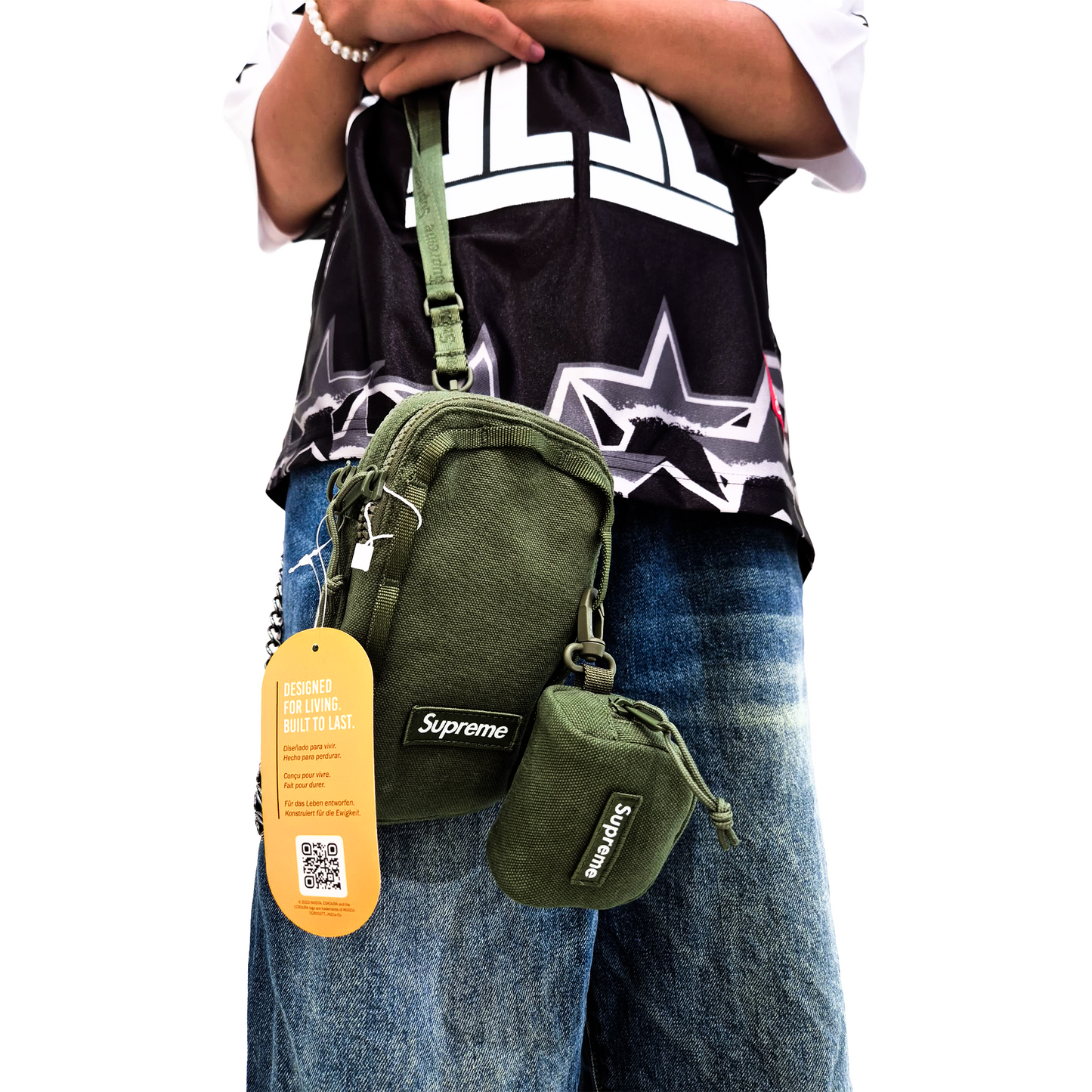 Supreme Camera Bag + Mini Pouch Olive (SS25)