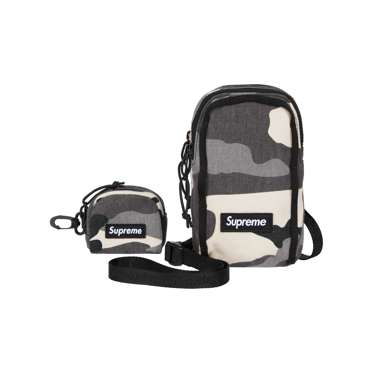 Supreme Camera Bag + Mini Pouch Snow Camo (SS25)