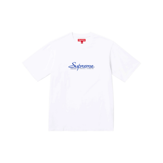 Supreme Contact Tee White (SS24)