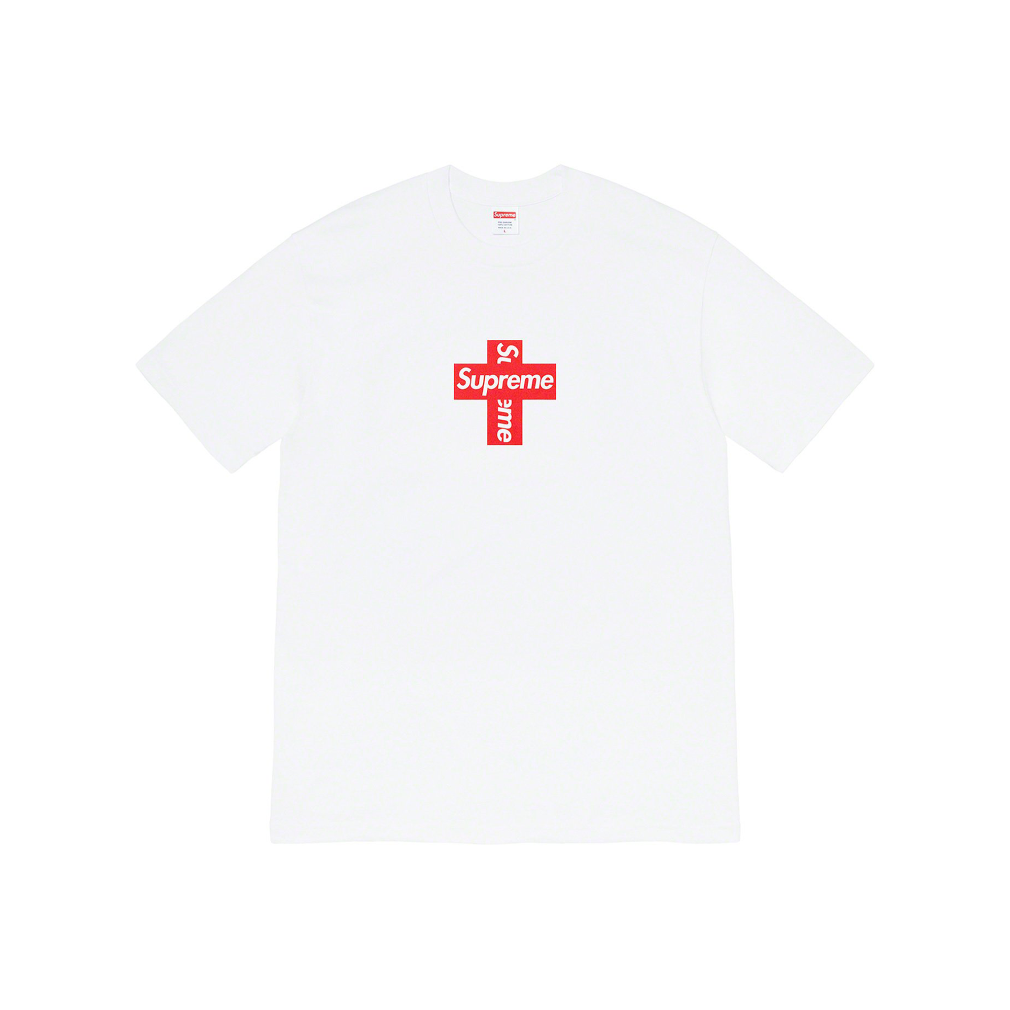 Supreme Cross Box Logo Tee White (FW20) – STEALPLUG KL Supreme Cross Box Logo Tee White (FW20) – STEALPLUG KL