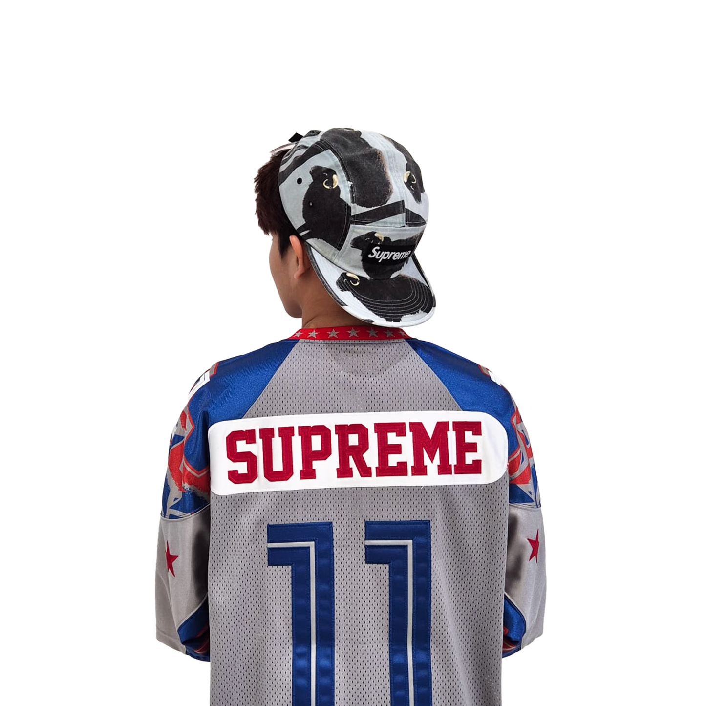 Supreme Damien Hirst Camp Cap Black (SS25)