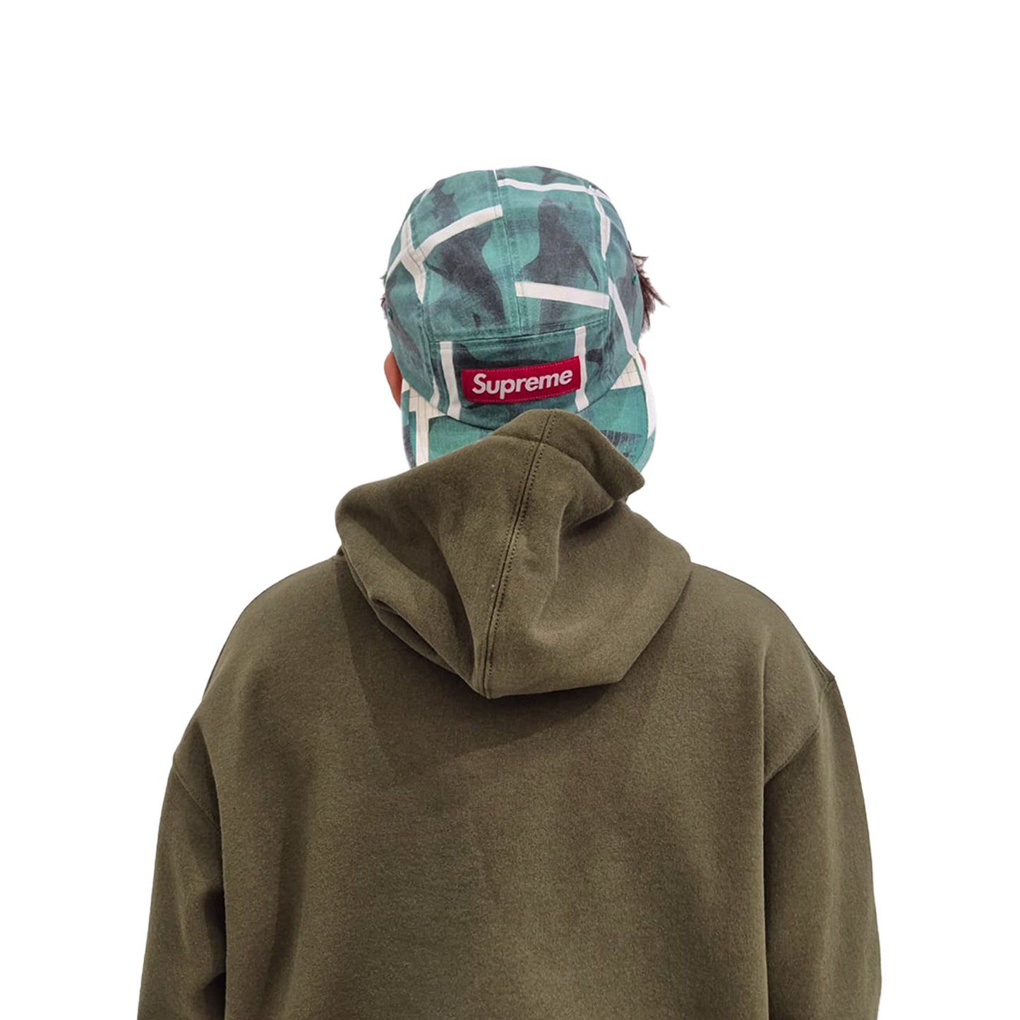 Supreme Damien Hirst Camp Cap White (SS25)