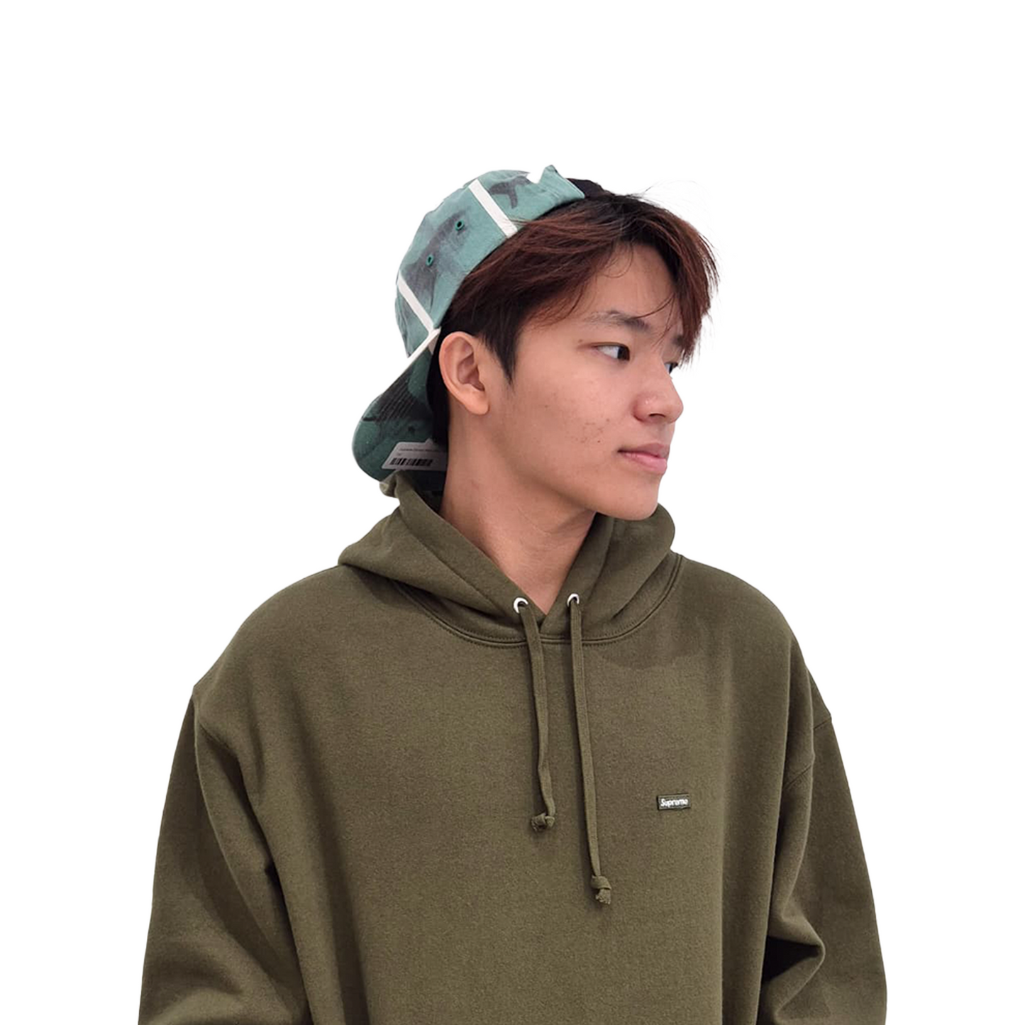 Supreme Damien Hirst Camp Cap White (SS25)