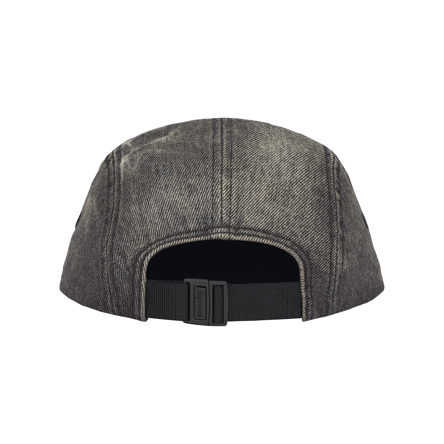 Supreme Denim Camp Cap Washed Black (FW25)