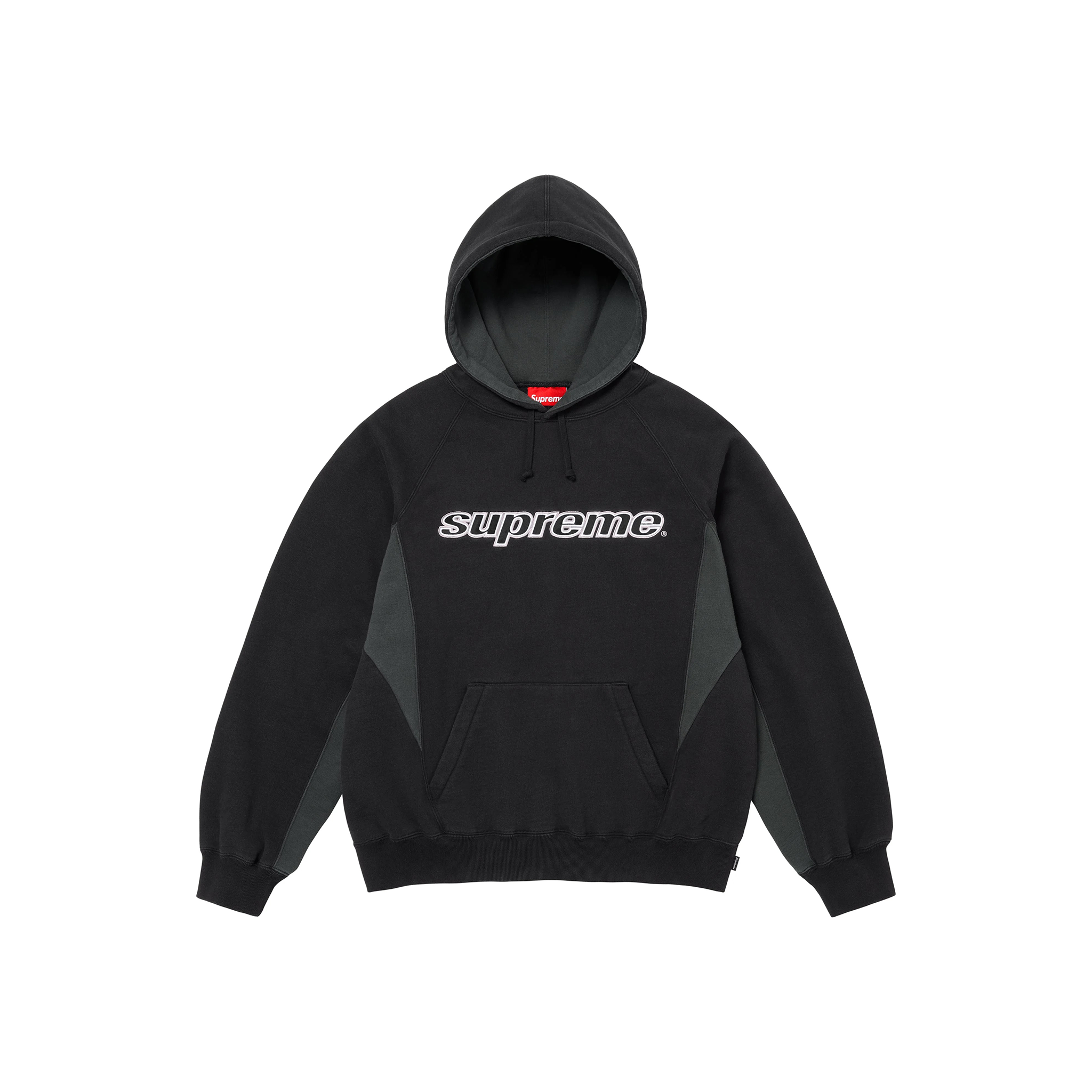 Supreme Division Hoodie Black FW24 STEALPLUG KL