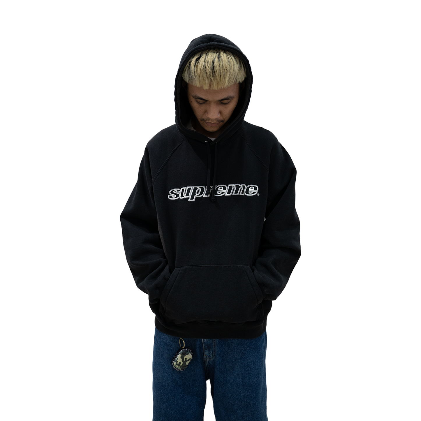 Supreme Division Hoodie Black (FW24)