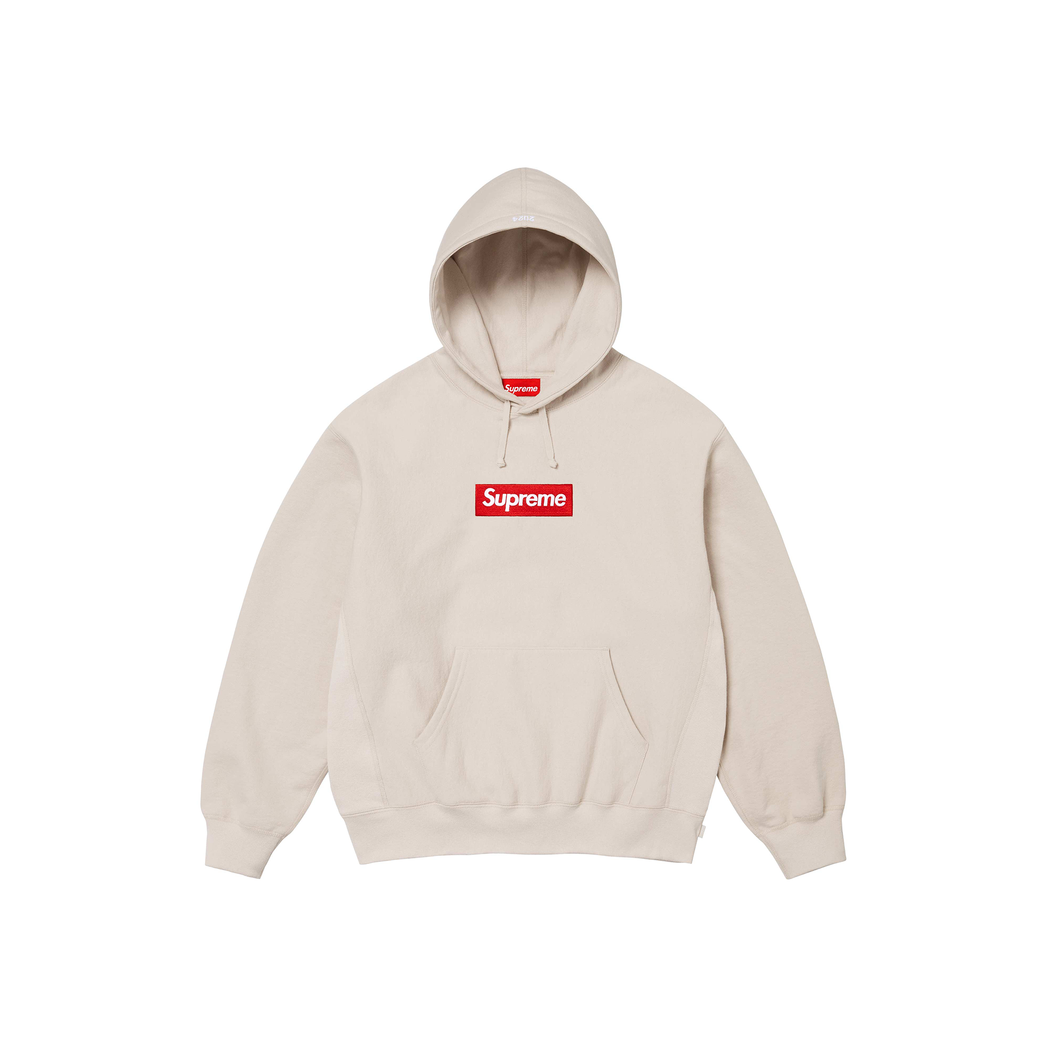 Supreme Box Logo Hoodie Stone (FW24) – STEALPLUG KL