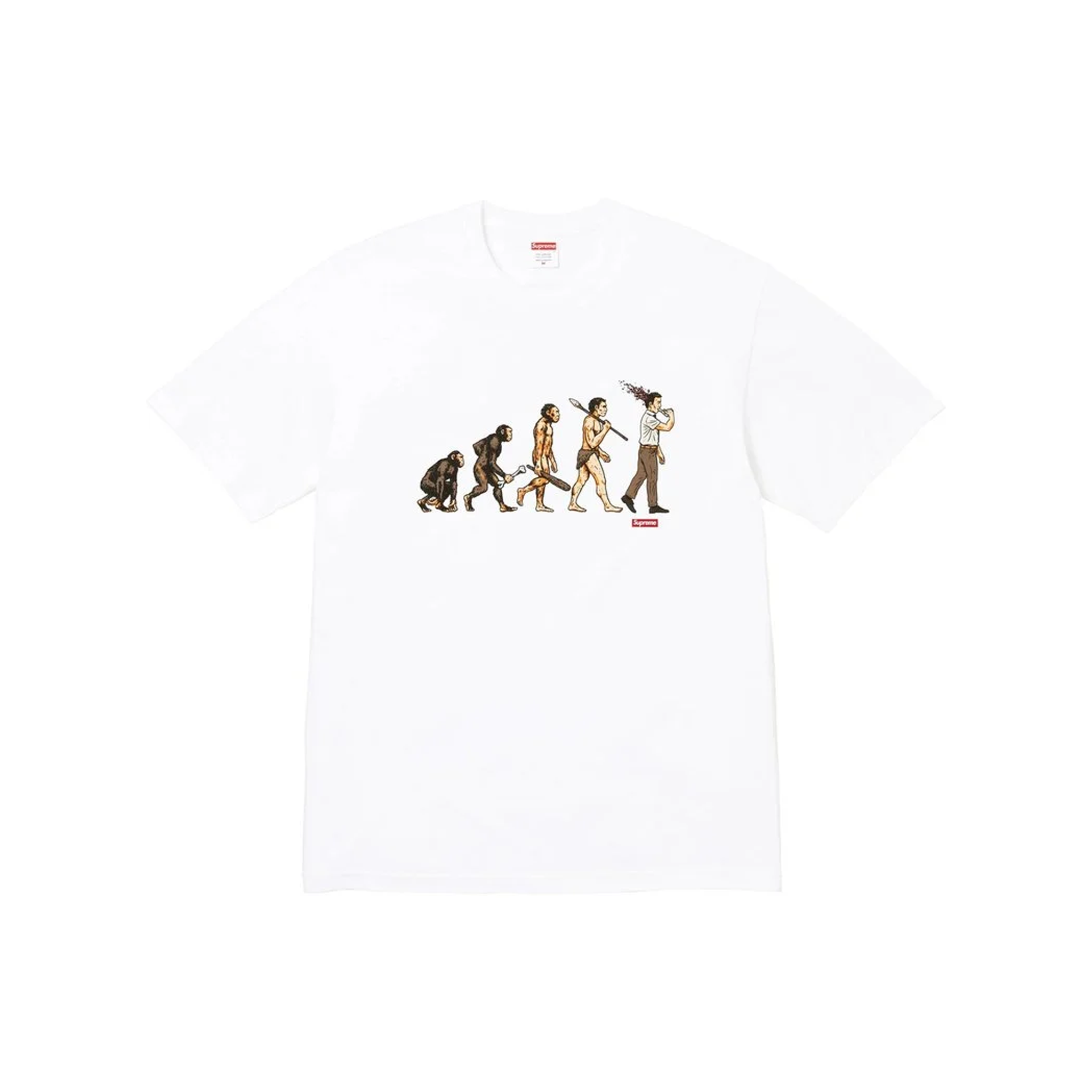 Supreme Evolution Tee White (SS26) – STEALPLUG KL