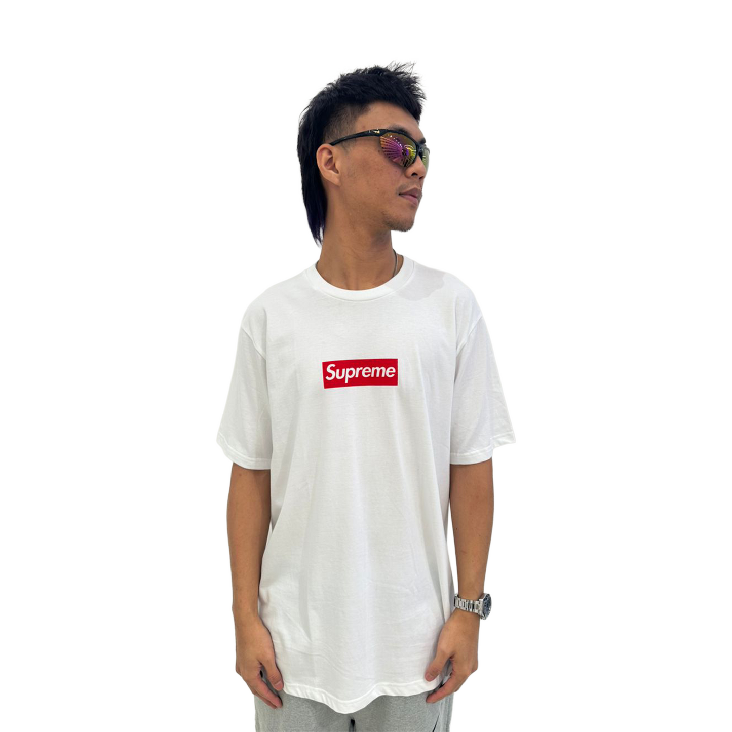 Supreme LA Box Logo Tee White (SS23)