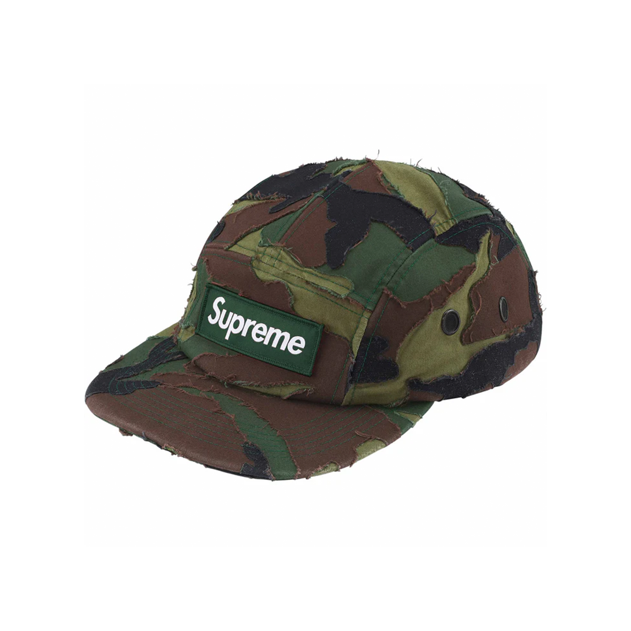 Supreme Layered Camo Camp Cap Woodland Camo (SS25) – STEALPLUG KL Supreme Layered Camo Camp Cap Woodland Camo (SS25) – STEALPLUG KL